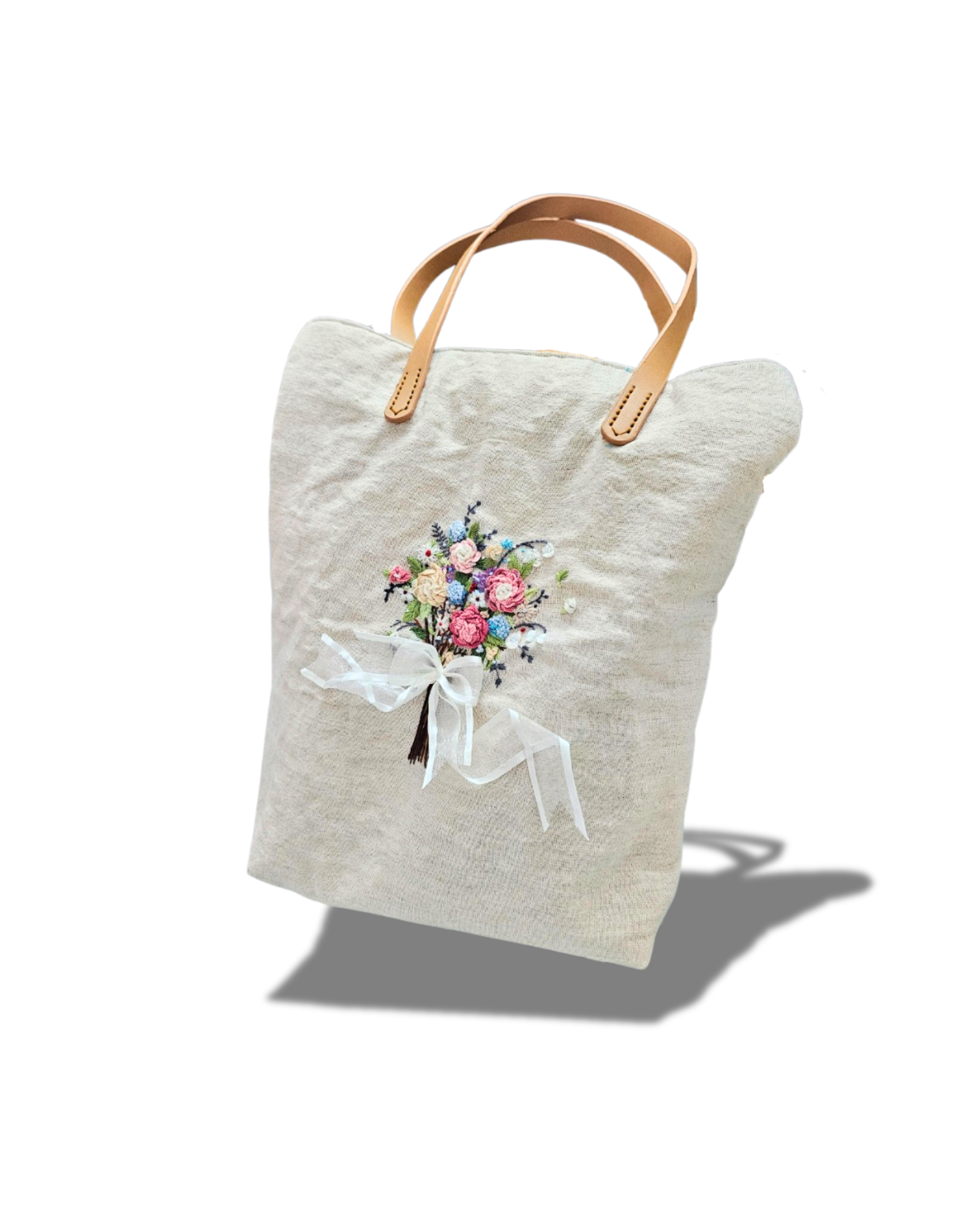 BOUQUET LINEN TOTE